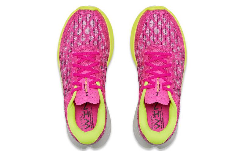 (WMNS) Under Armour Flow Velociti Wind 2 'Rebel Pink Lime' 3024911-602