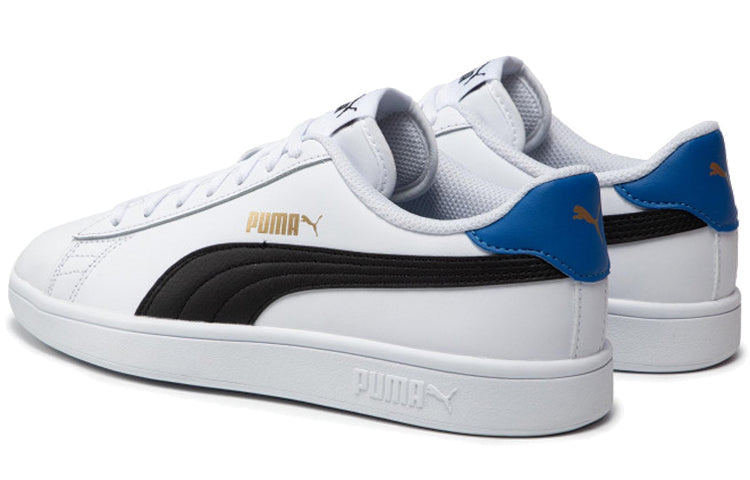 PUMA Unisex Smash V2 L Sneakers Blue/White 365215-33