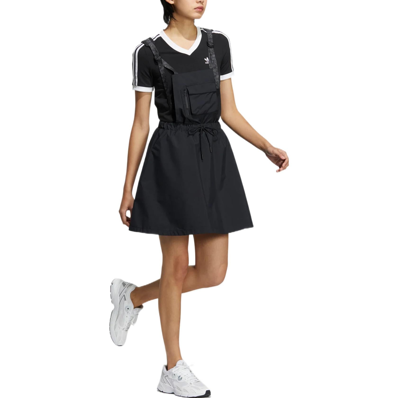 (WMNS) adidas Camisole Dress Asia Sizing 'Black' HS9495