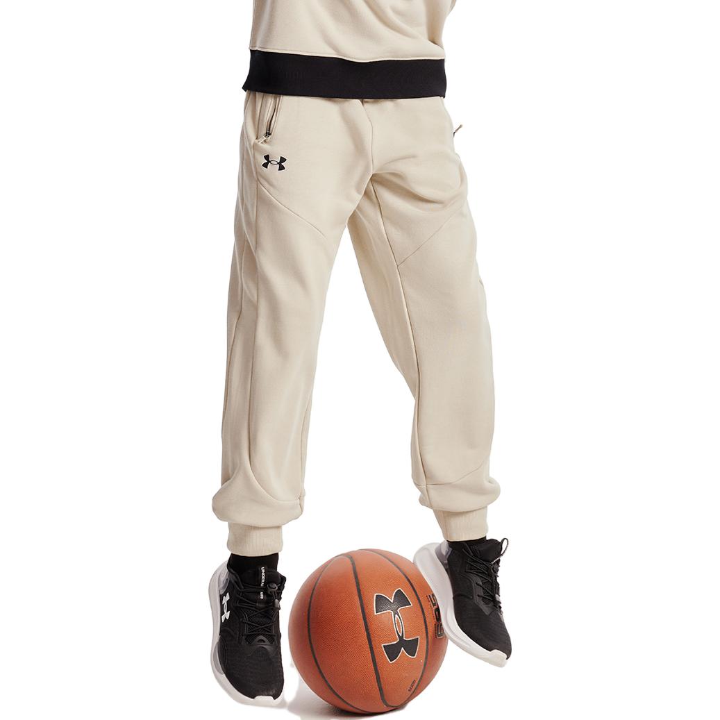 (GS) Under Armour Rival Fleece Pants 'Black' 233108120