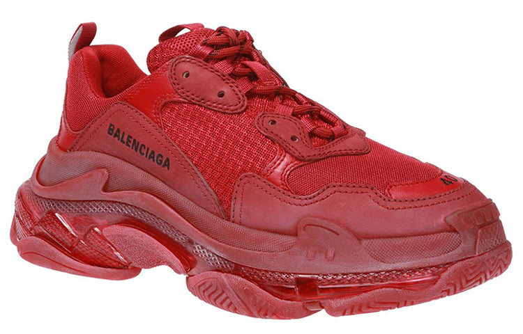 (WMNS) Balenciaga Triple S 'Burgundy' 544351W09O16016