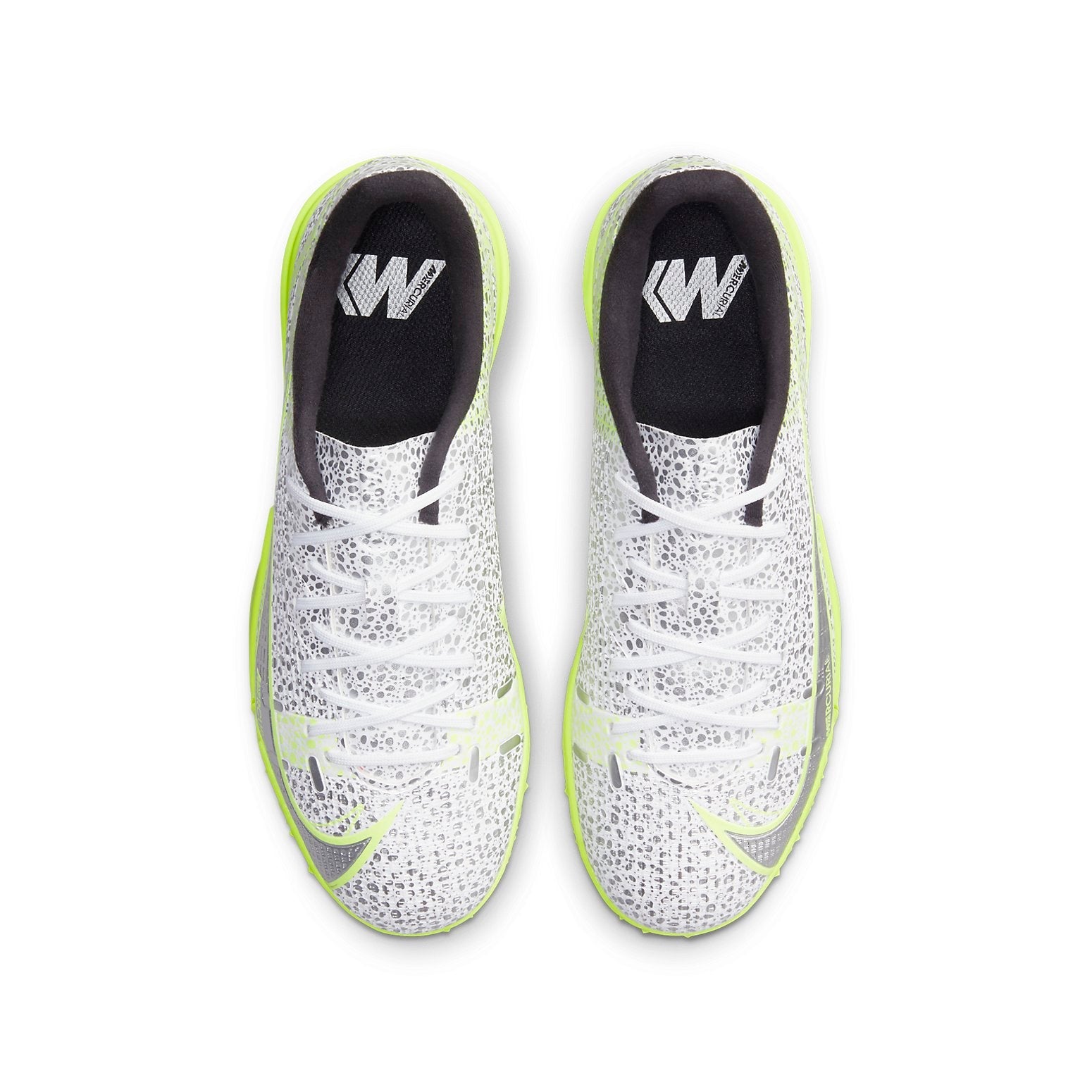 (GS) Nike Mercurial Vapor 14 Academy TF Turf 'White Green' CV0822-107