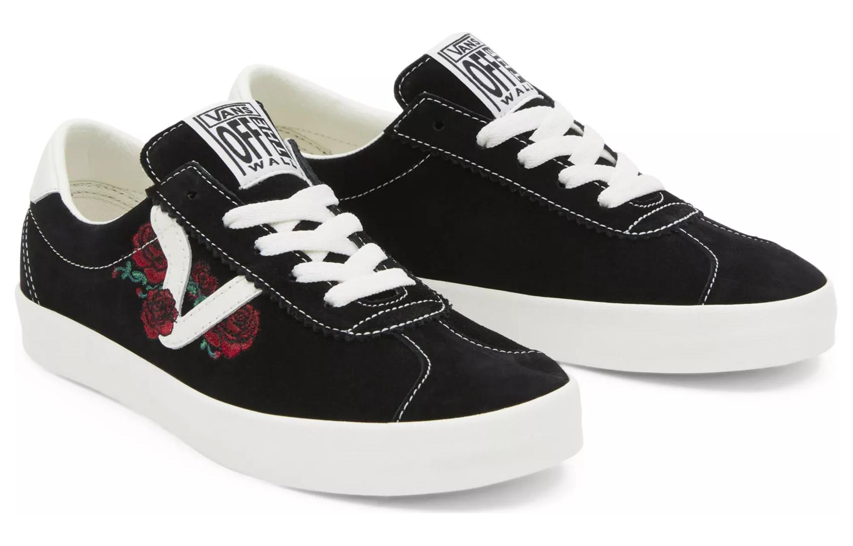 Vans Sport Low Shoes 'Black White Red' VN000CTDKJG