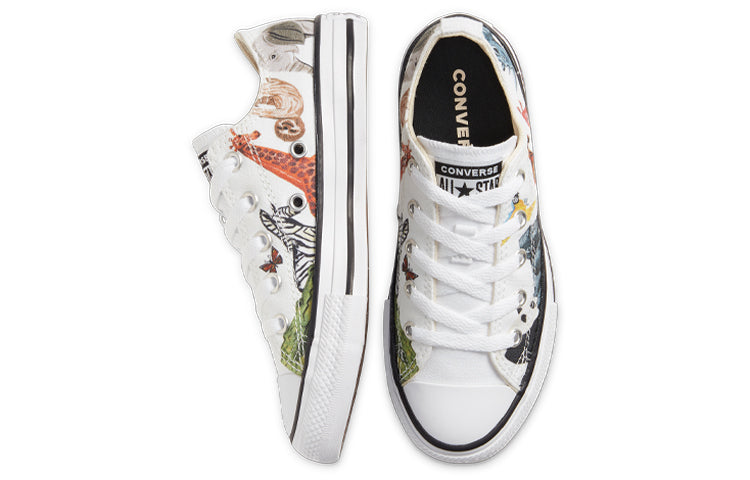 Converse Older Kids' Science Class Chuck Taylor All Star Low Top 'White Black Red' 668462C