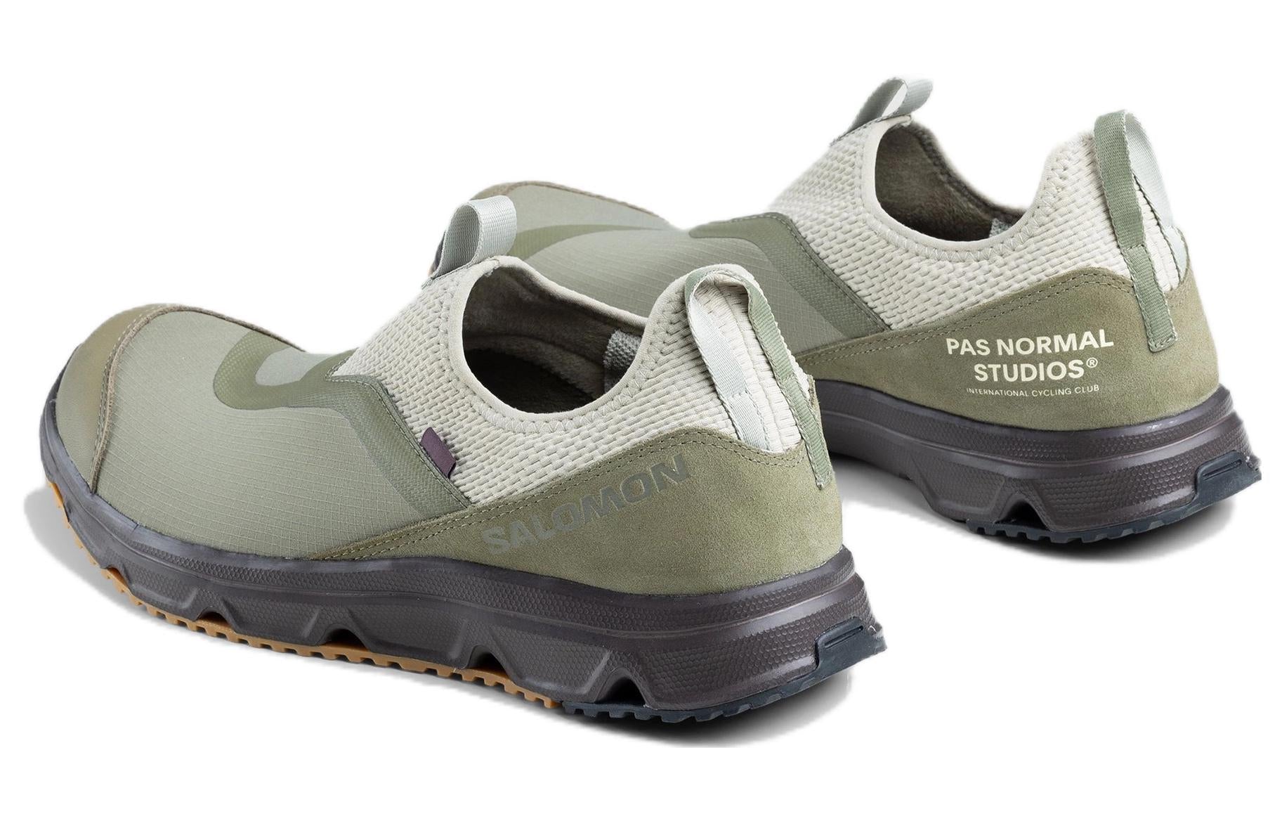 Salomon RX Snug x Pas Normal Studios 'Gray Deep Lichen Green' 472292