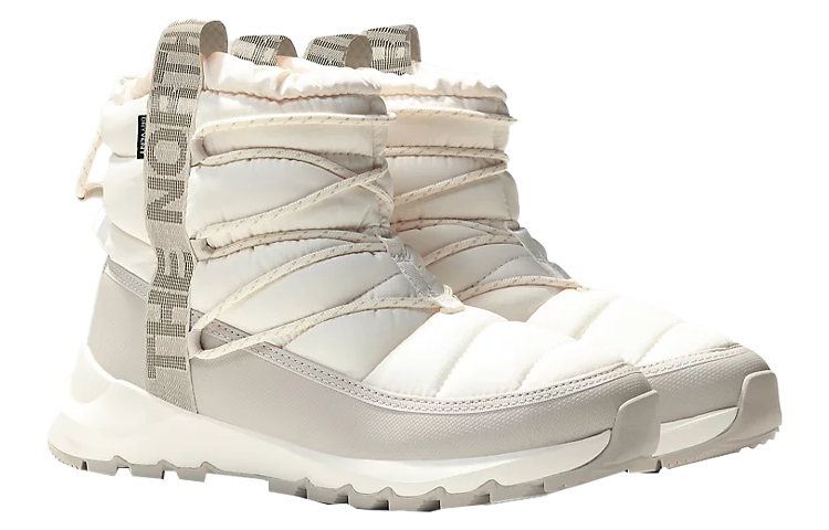 (WMNS) THE NORTH FACE Thermoball Lace Up Waterproof Boots 'Gardenia White Silver Grey' NF0A5LWD