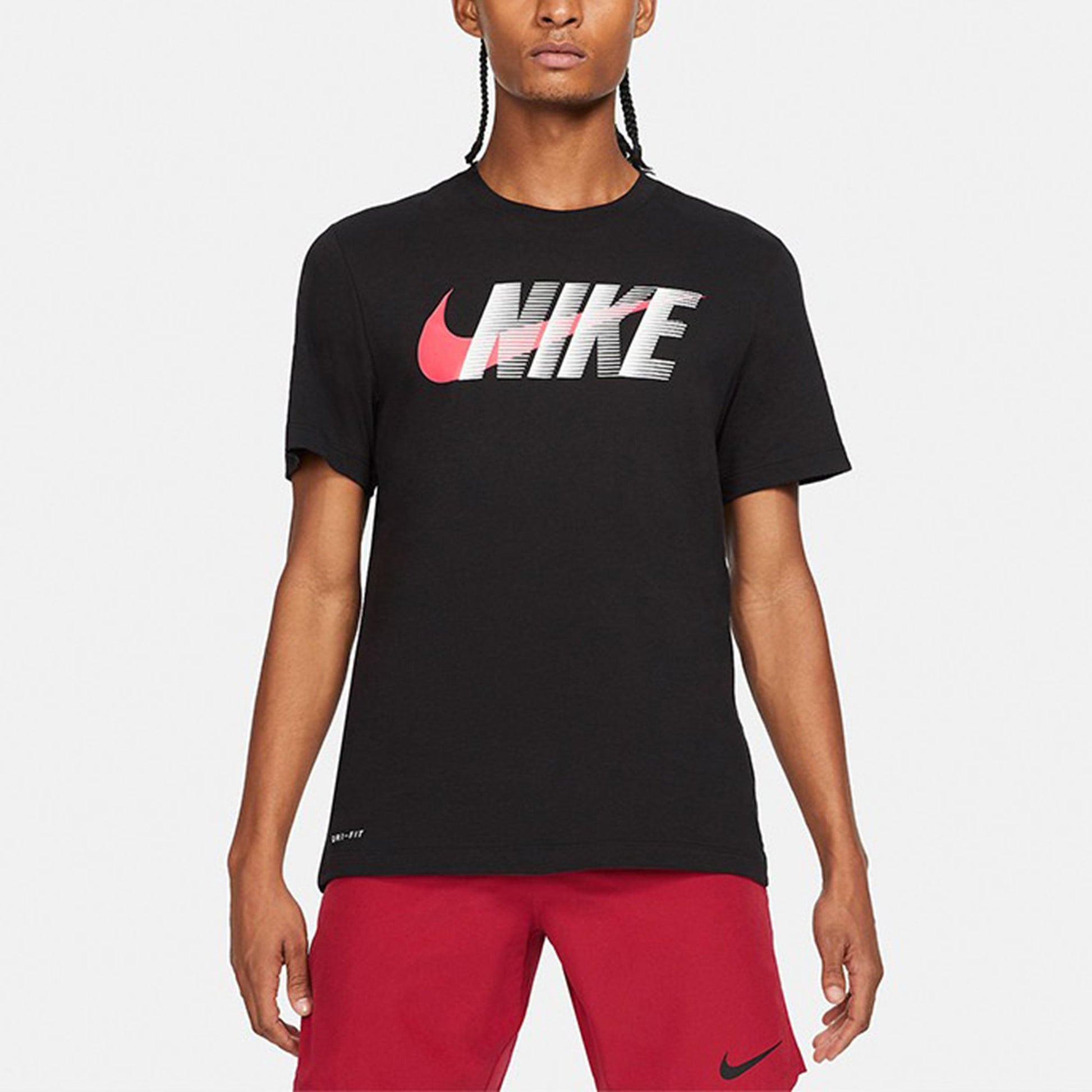 Nike As Nk Dfc Slub Blok Swsh Tee 'Black' CZ9727-010