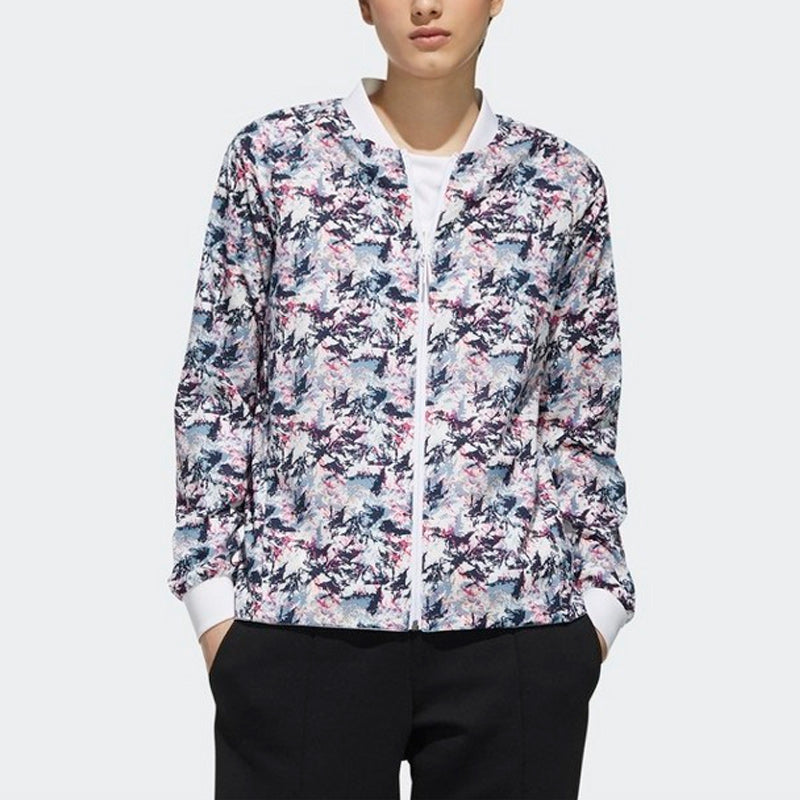 (WMNS) adidas neo Cs Windbreake Reversible Windproof Sports Jacket White DM2110