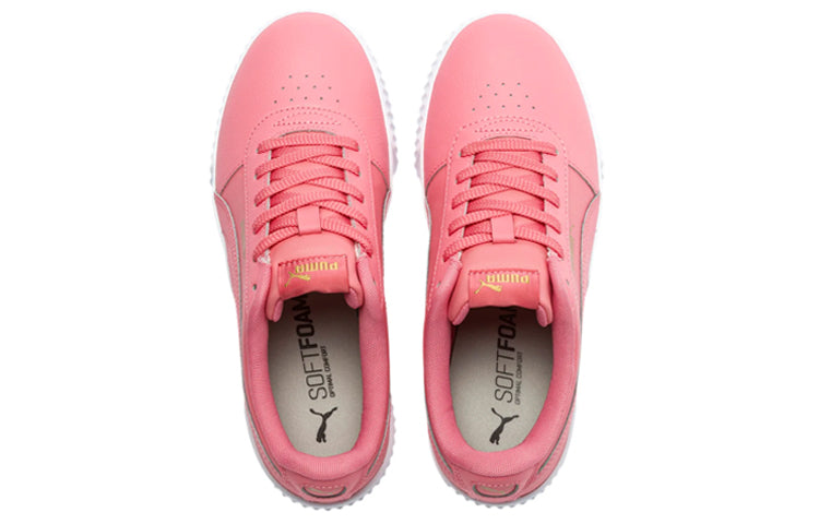 (WMNS) PUMA Carina Leather 'Salmon Rose' 370325-27