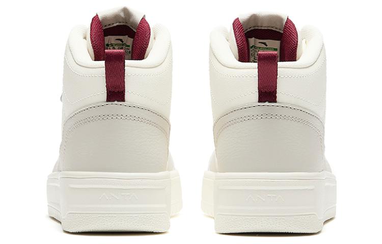 (WMNS) ANTA High Top 'White Burgundy' 922348002Q-3