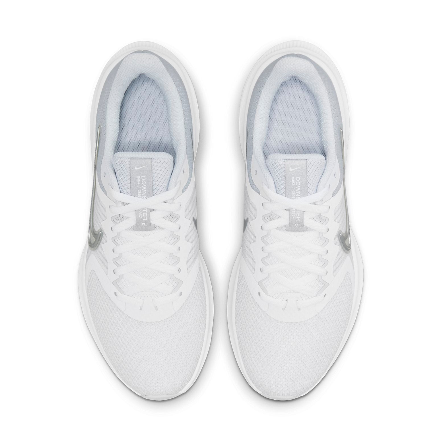 (WMNS) Nike Downshifter 11 'White Metallic Silver' CW3413-100