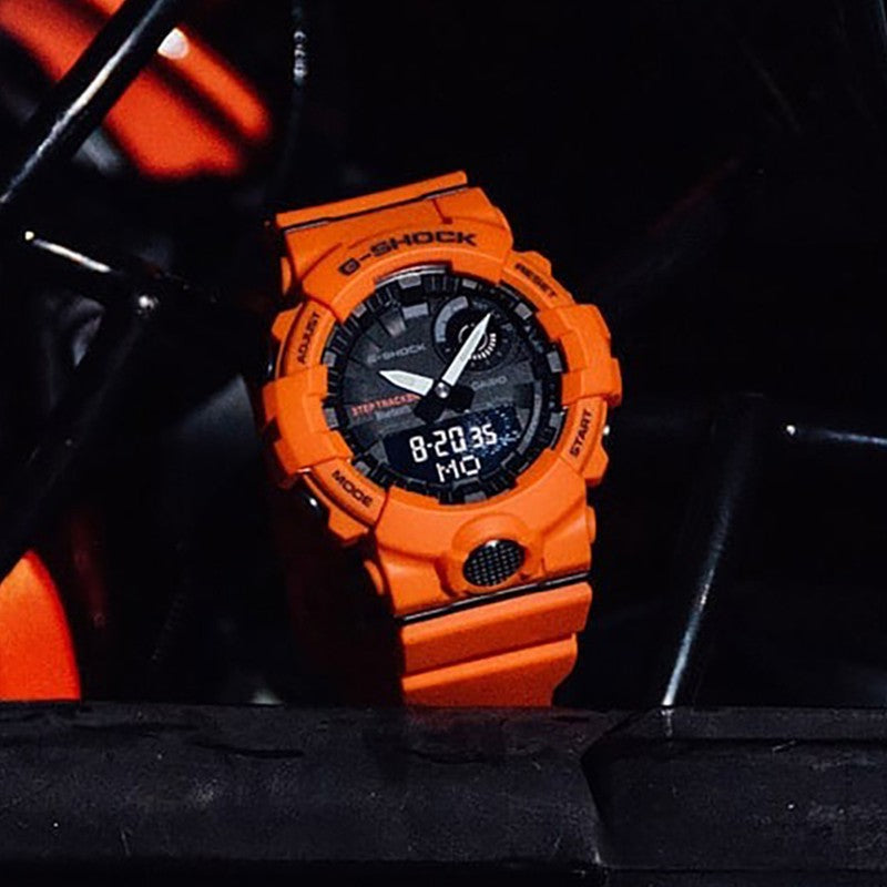 CASIO G-Shock Analog-Digital 'Orange' GBA-800-4A