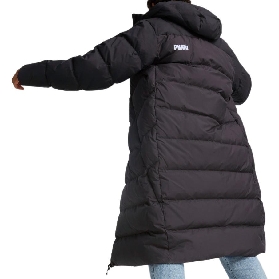 PUMA Hooded Down Coat Jacket 'Black' 672435-01