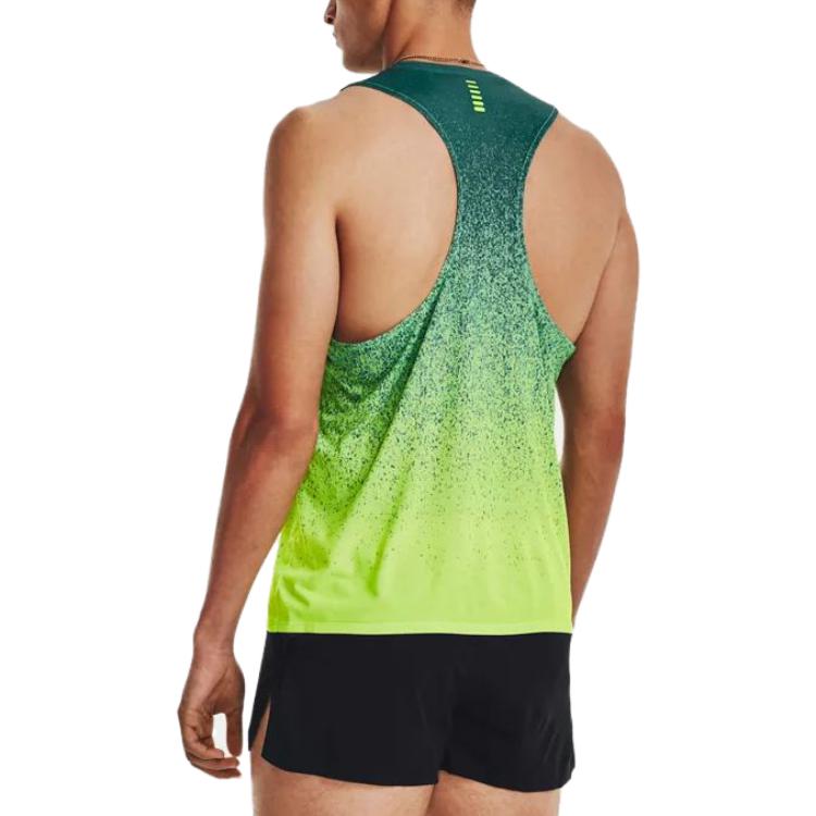 Under Armour Rush Logo Tank 'Green' 1377314-722