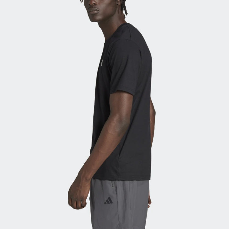 adidas Train Essentials Feelready Training Tee 'Black White' IC7438