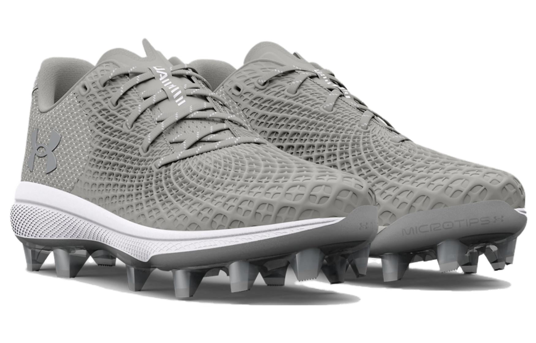 (WMNS) Under Armour Glyde 2 MT TPU 'Grey Metallic Silver' 3026603-102