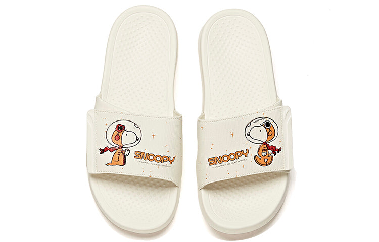 ANTA x Snoopy Life Series Slides 'White' 912126993-4