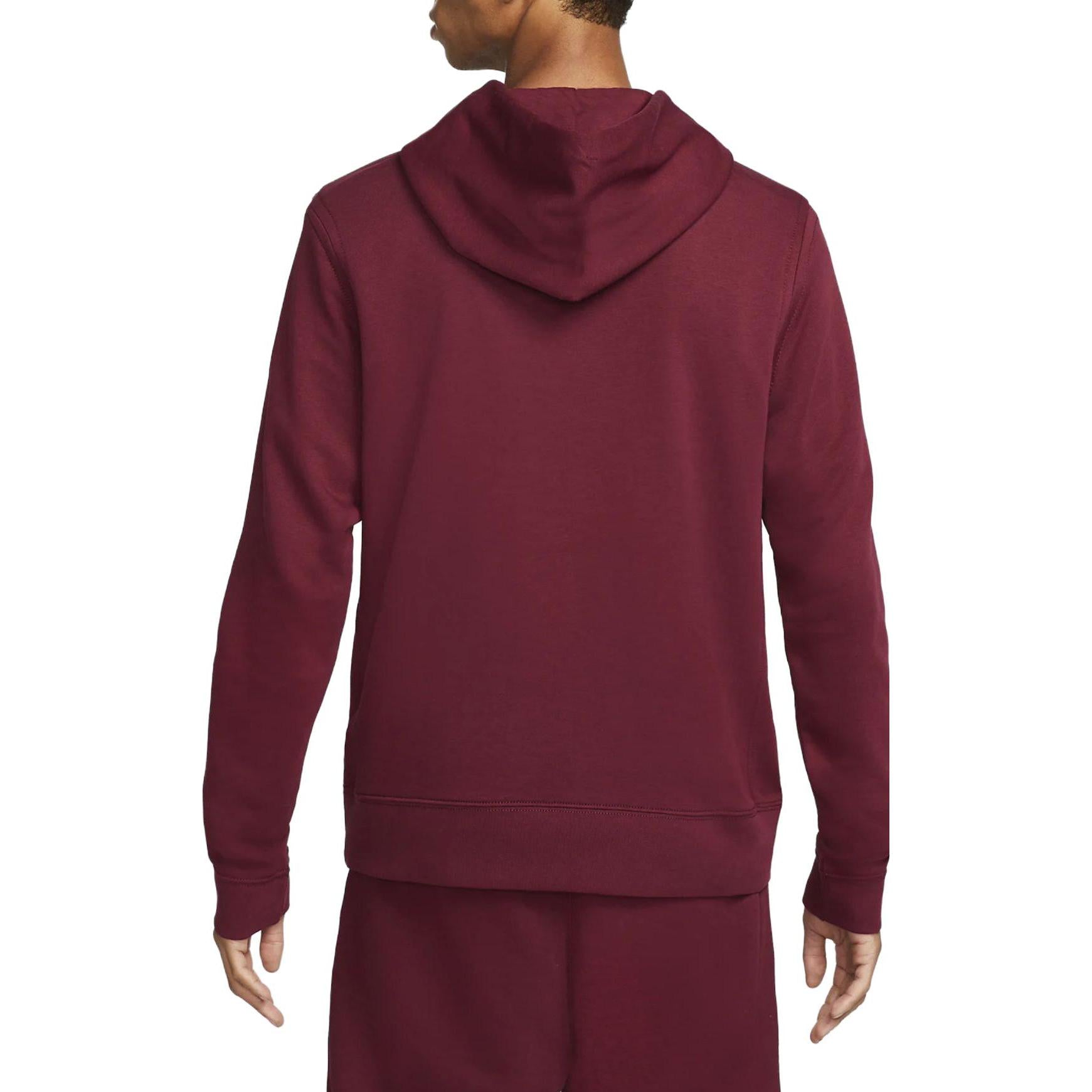 Nike Sportswear French Terry Pullover Hoodie 'Red' DQ4171-063