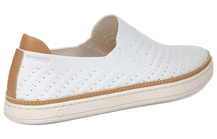 (WMNS) UGG Sammy Chevron Sneaker 'White' 1102560-WHT