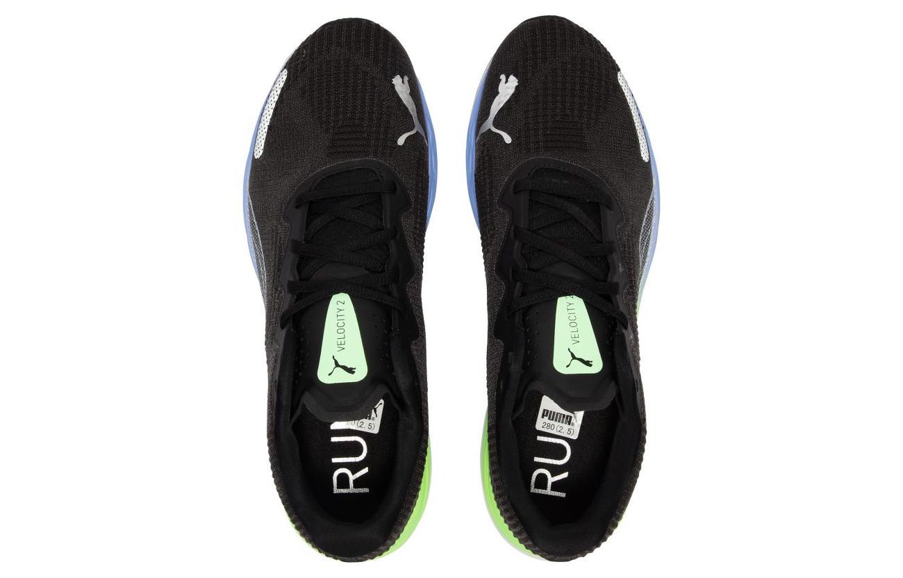 PUMA Velocity Nitro 2 'Black Elektro Purple' 378526-01