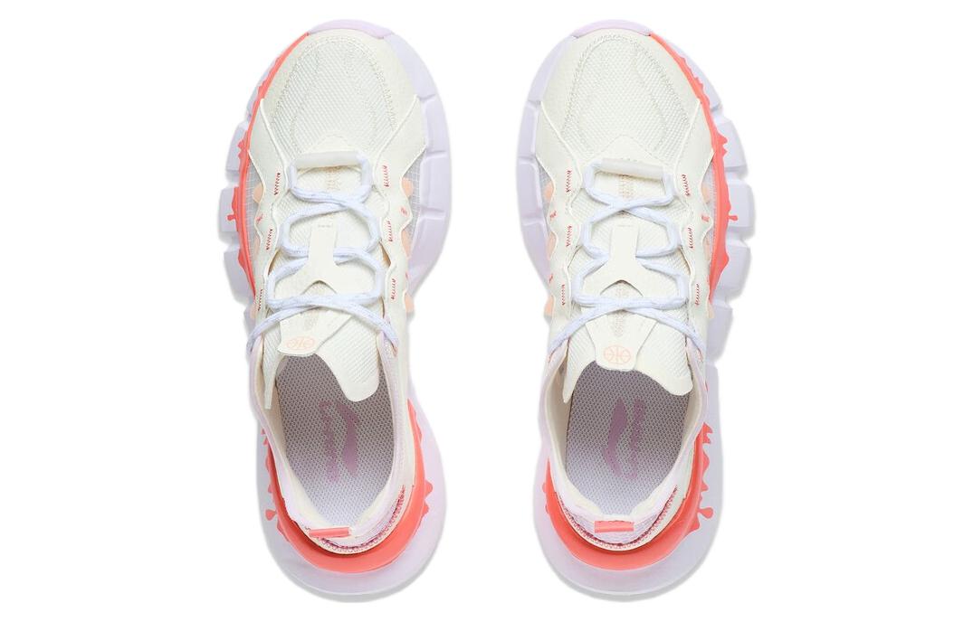 (WMNS) Li-Ning Essence 2.3 Lite 'Cream White Orange' ABCT050-3