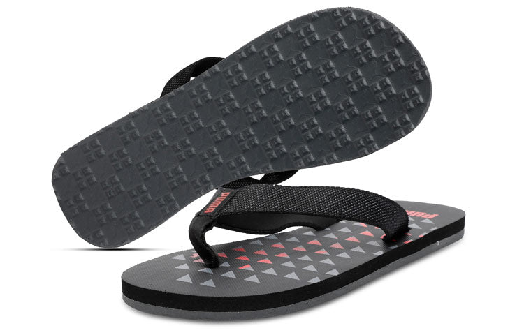 (WMNS) PUMA Tetris IDP Sandals Black/Orange 373298-01