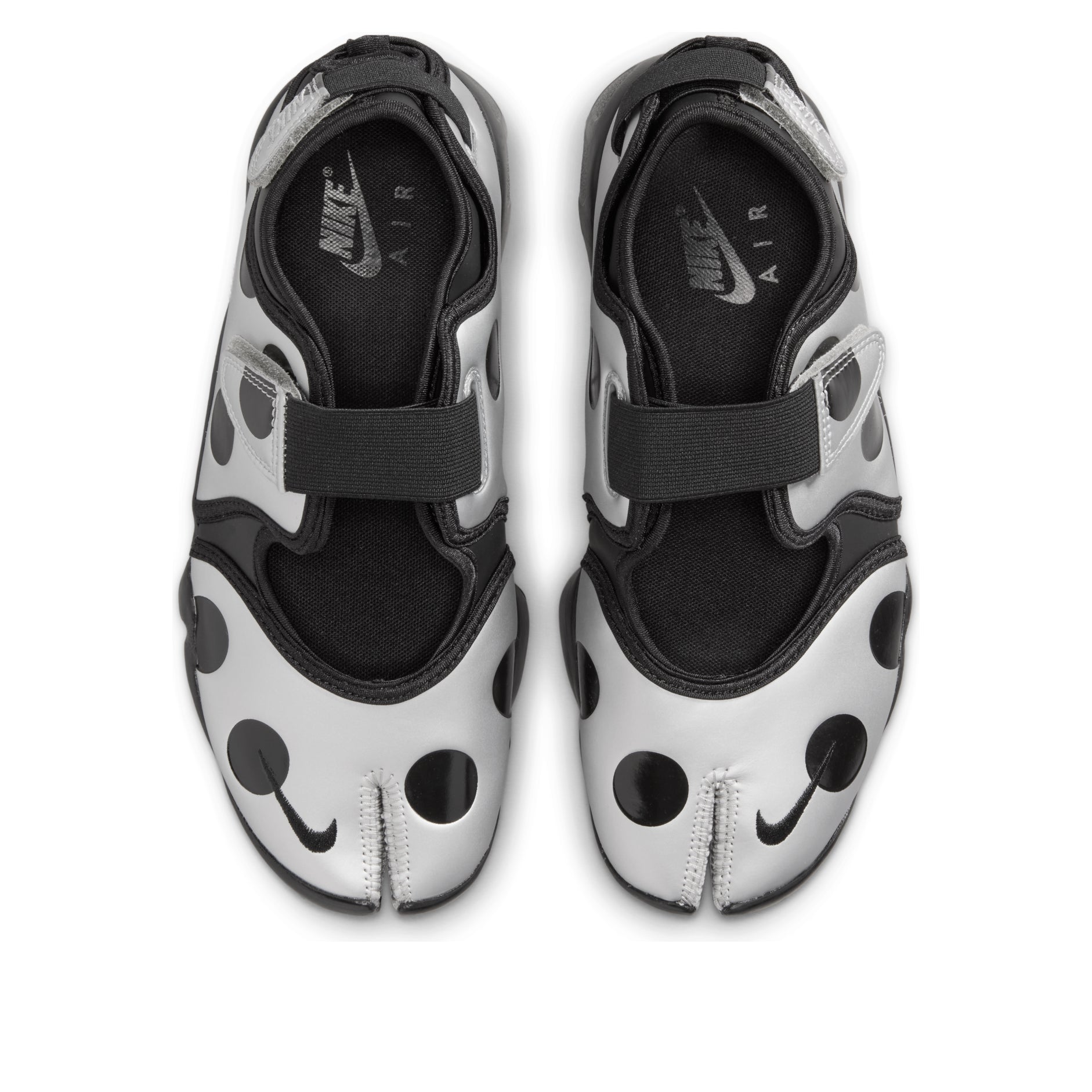 (WMNS) Nike Air Rift 'Polka Dots Black Metallic Silver' IR1226-001