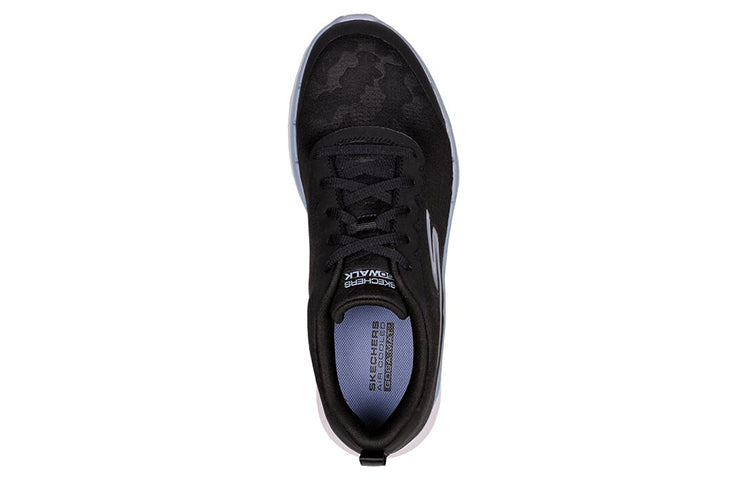 (WMNS) Skechers Go Walk 6 'Black Blue White' 124560-BKBL