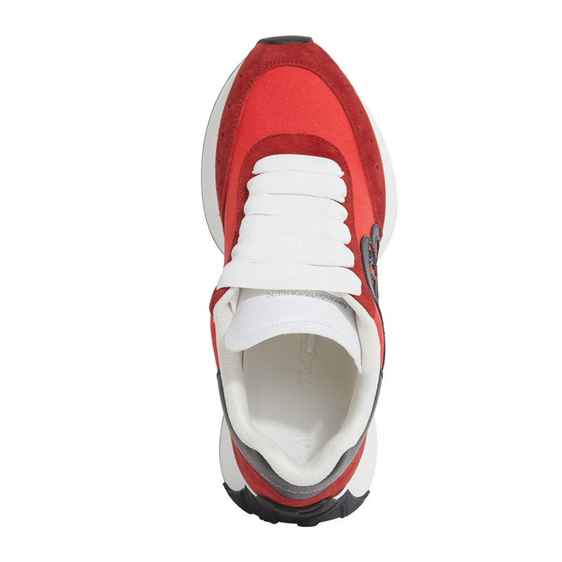 (WMNS) Alexander McQueen Sprint Runner 'Red Black' 687996W4T226475