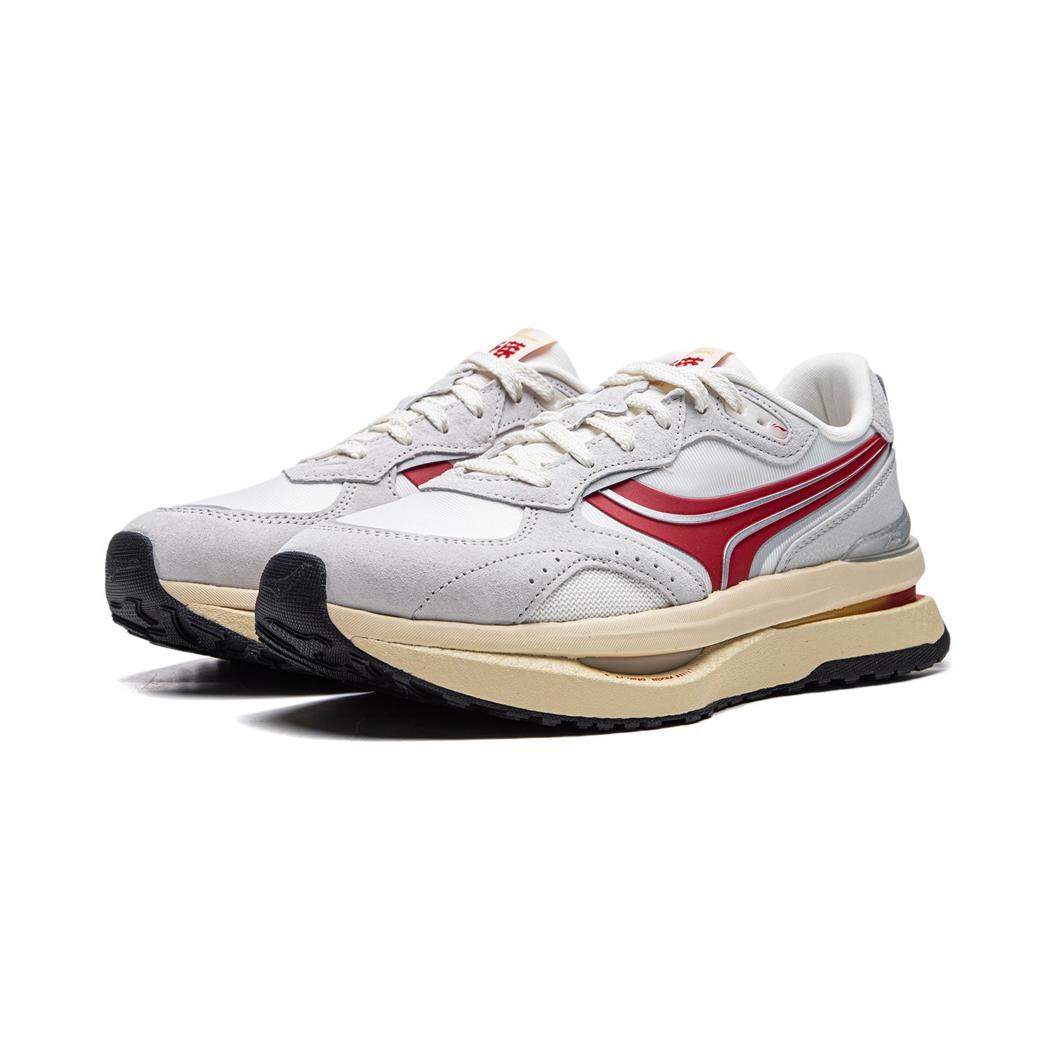 Li-Ning Glory Renew 'Grey Red Beige' AGCU073-11