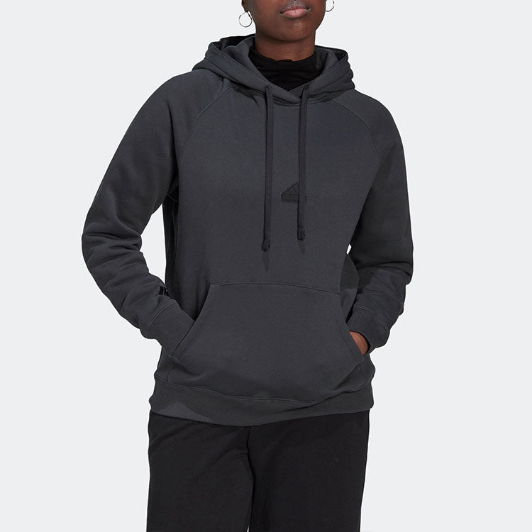 (WMNS) adidas Oversized Hoodie Sweatshirt 'Grey' HM2854