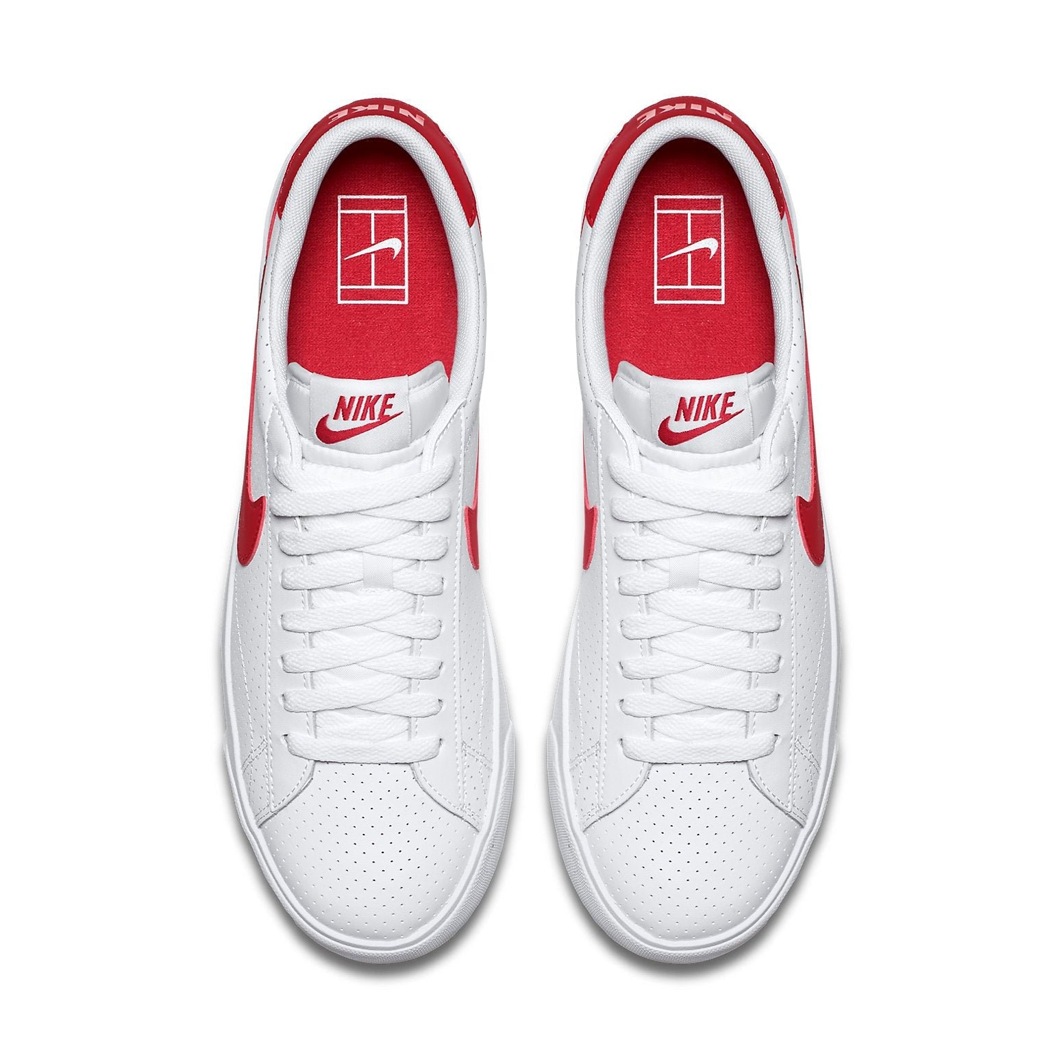 Nike Tennis Classic AC White/Red 377812-120