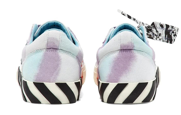 Off-White Vulc Low 'Tie-Dye - White Lilac' OMIA085E20FAB0020136