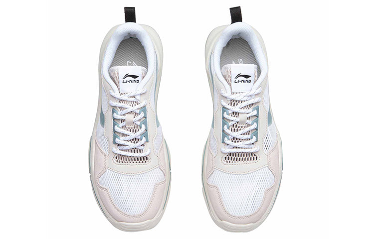 (WMNS) Li-Ning Mark Lite 'White Pink Green' AGCQ024-2