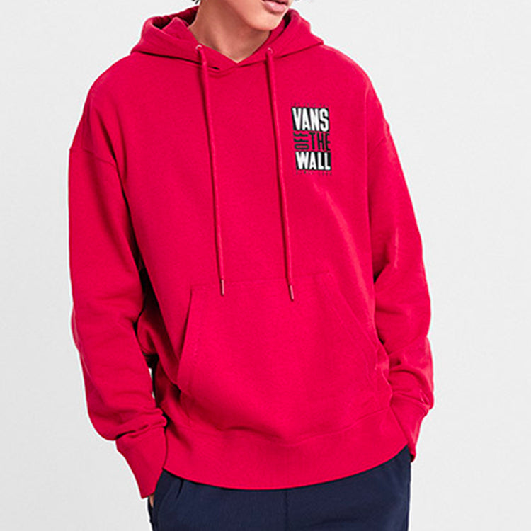 Vans Logo Alphabet Printing Couple Style Red VN0A4ML3IZQ
