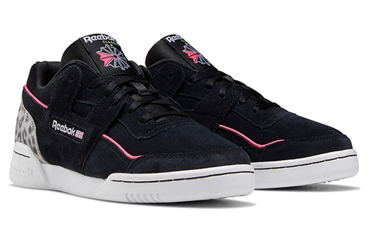 (WMNS) Reebok Workout Lo Plus Black/Red EG6014