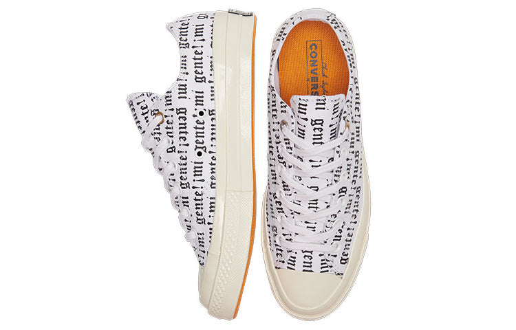 Converse Chuck Taylor All Star 1970s 'White Black Orange' 168698C