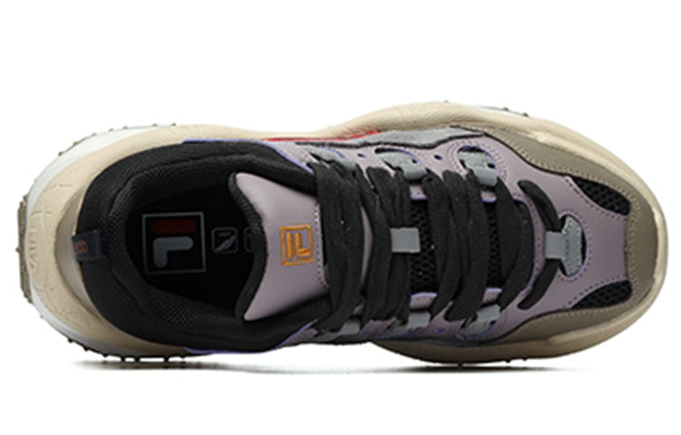 (WMNS) FILA FUSION QD96 Sneakers 'Grey Black' T12W145201FPP