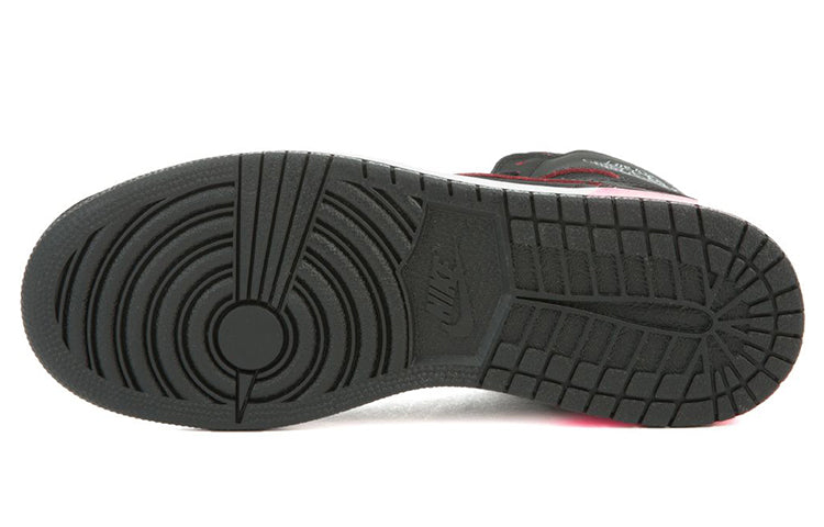 (GS) Air Jordan 1 Retro High 'Black Hyper Pink' 332148-024
