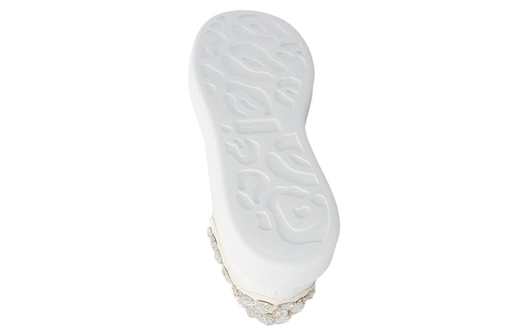 (WMNS) Alexander McQueen Larry Sneakers 'Crystal White' 733014WICYH9069