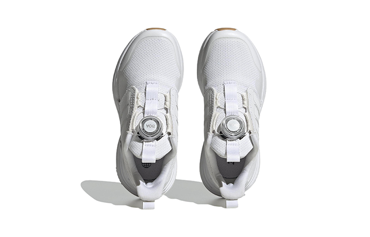 (GS) adidas RapidaSport BOA J 'White Gum' IE6836