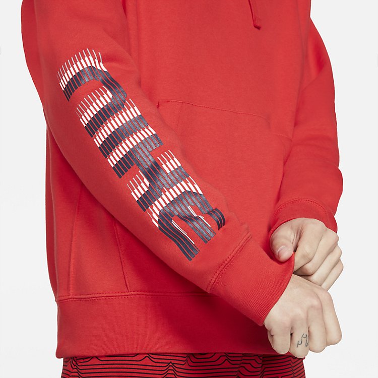Nike Sportswear Club Pull Over Hoodie 'University Red' DM7947-657