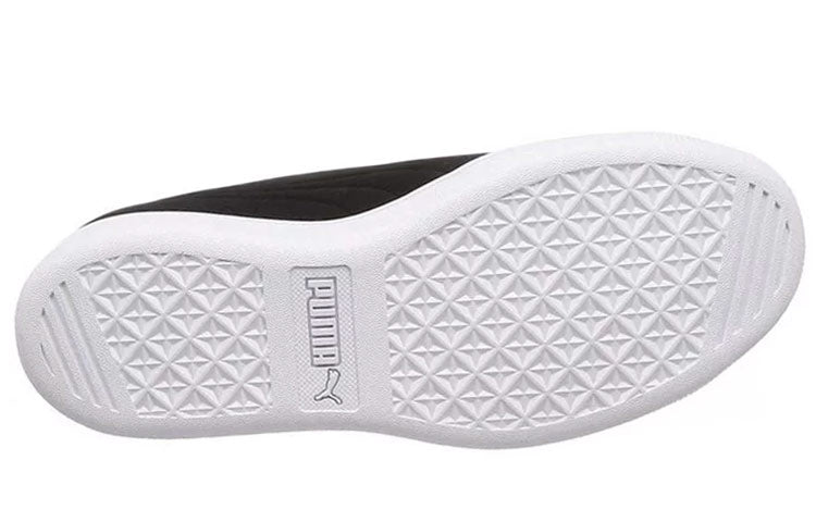 (WMNS) PUMA Vikky Ribbon VT 'Black Silver' 367658-02