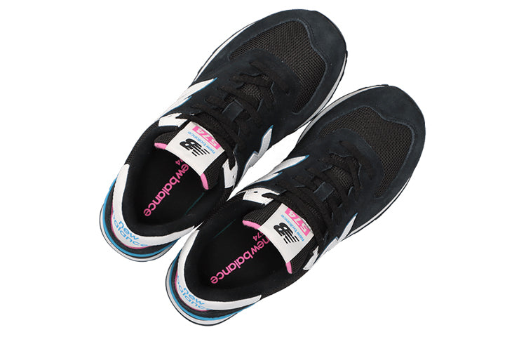 (WMNS) New Balance 574 'Black Blue Pink' WL574CK2