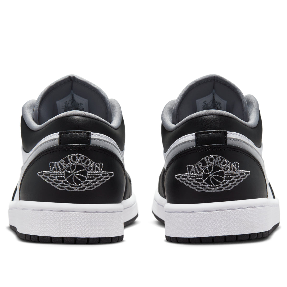 Air Jordan 1 Low 'Black White Grey' 553558-040