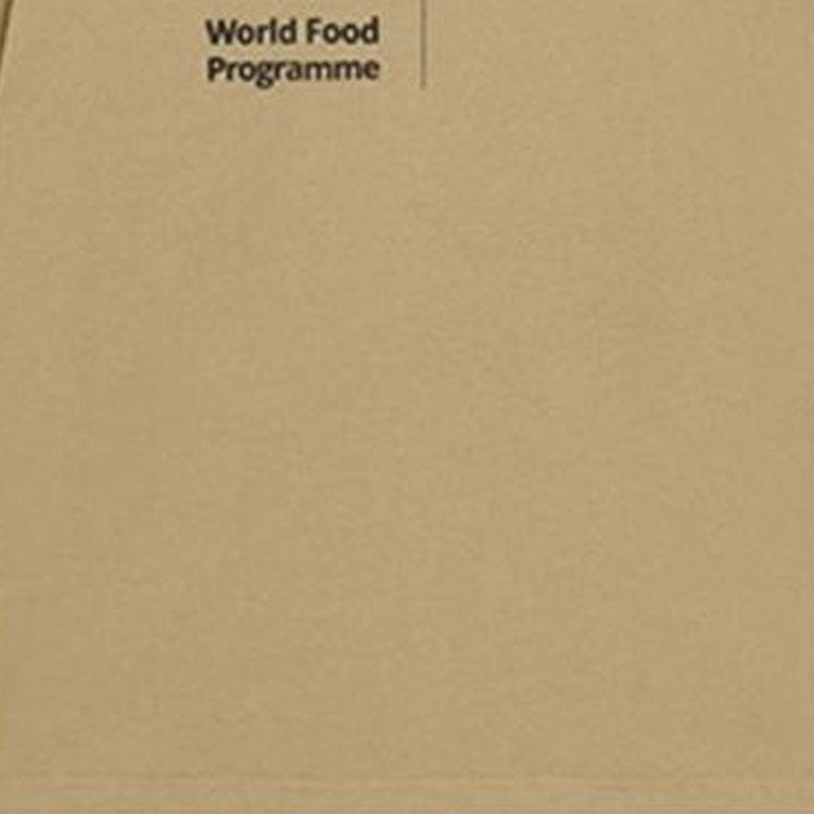 (WMNS) Balenciaga x World Food Program T-Shirt 'Beige' 612965THV849605