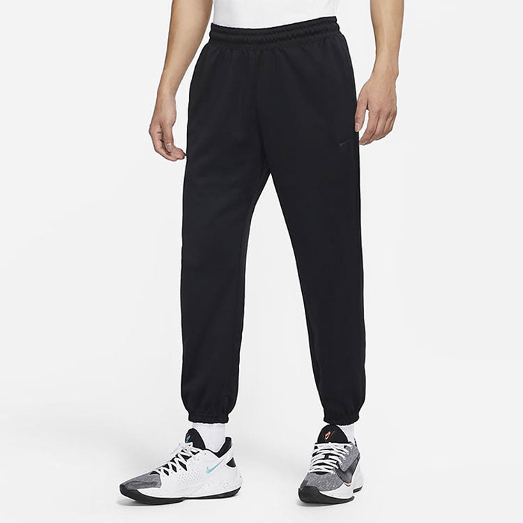 Men's Nike Knit Athleisure Casual Sports Long Pants/Trousers Black DH9730-010
