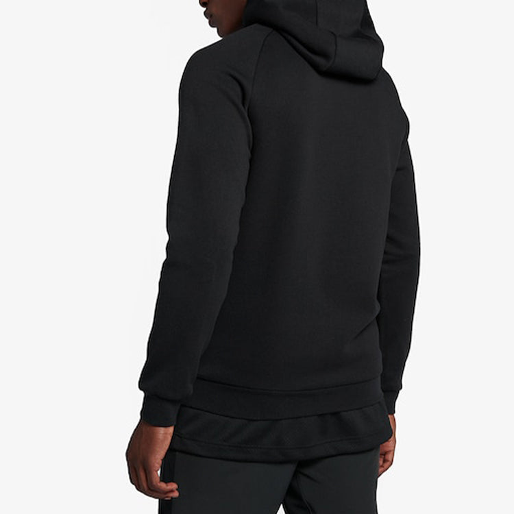 Air Jordan hooded Zipper Sports Jacket Black 939998-010