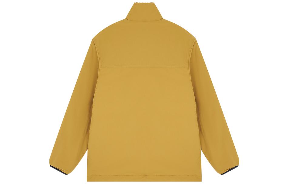 New Balance Men's New Balance Contrasting Colors Pocket Reversible Stand Collar Lamb's Wool Jacket Brown AMJ21349-INC