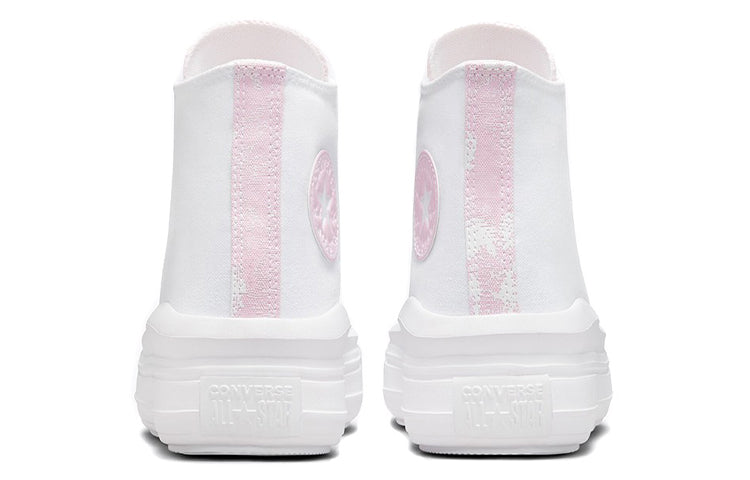 (WMNS) Converse Chuck Taylor All Star Move High 'Hybrid Floral - White Pink Foam' 571577C
